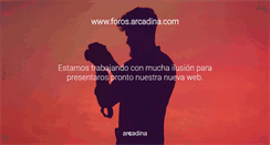 Desktop Screenshot of foros.arcadina.com